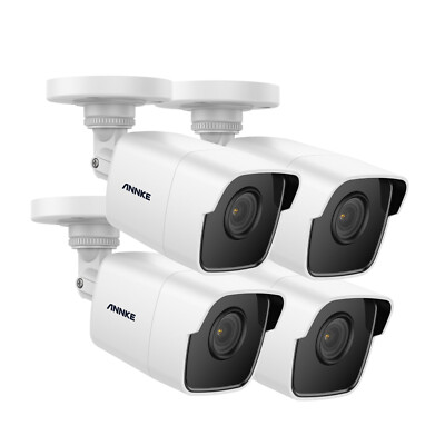 ANNKE 5MP TVI Überwachungskamera IP67 4x Kameras EXIR Nachtsicht 4x BNC Kabel