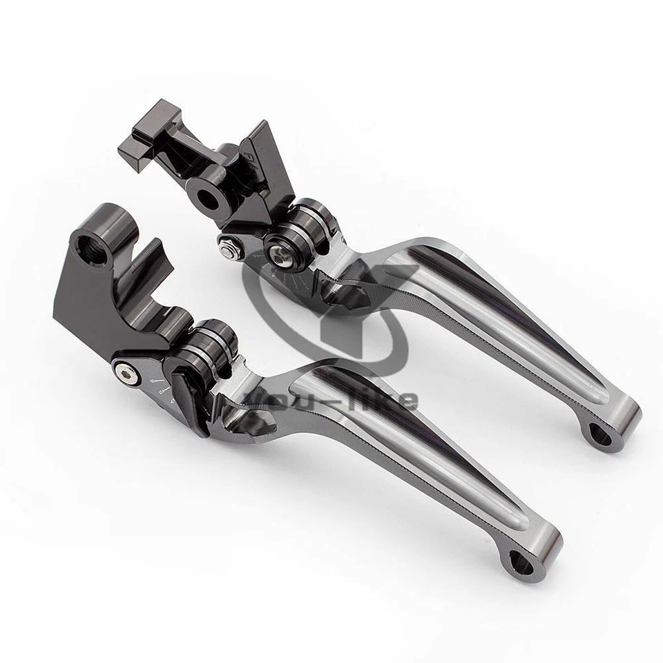 适用于雅马哈 VMAX 1200 85-07 V-MAX 2009 - 2016 短 3D Camber 制动离合器杆 — 第 2/4 张图片