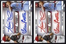 2020 Topps Bunt NOLA/CARLTON Baseball Stars Red/Blue Dual Sig Lot DIGITAL