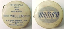 Vintage Harry Miller Chemical Co Measuring Tape Philadelphia Pennsylvania HAMICO