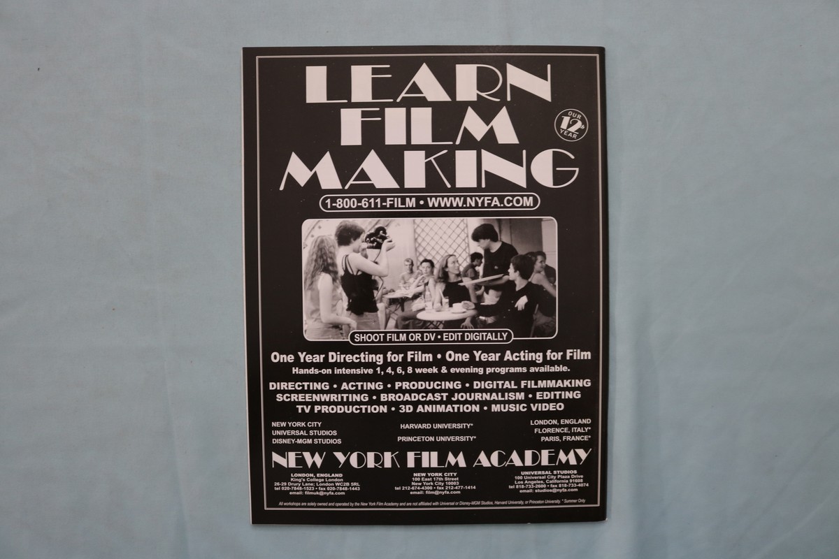 2004 MARCH CINEASTE MAGAZINE CHARLIZE THERON COVER E 19736