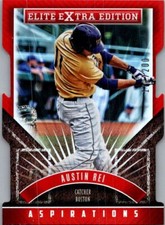 2015 Panini Elite Extra Edition #82 Austin Rei Aspirations Die Cut #/200