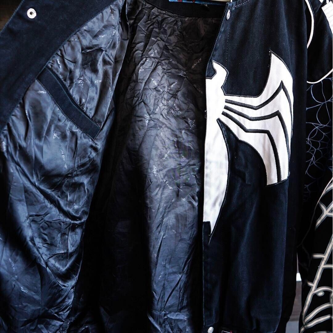 jh design Spider-Man Racing Jacket Black | eBay jh design Spider-Man Racing Jacket Black | eBay
