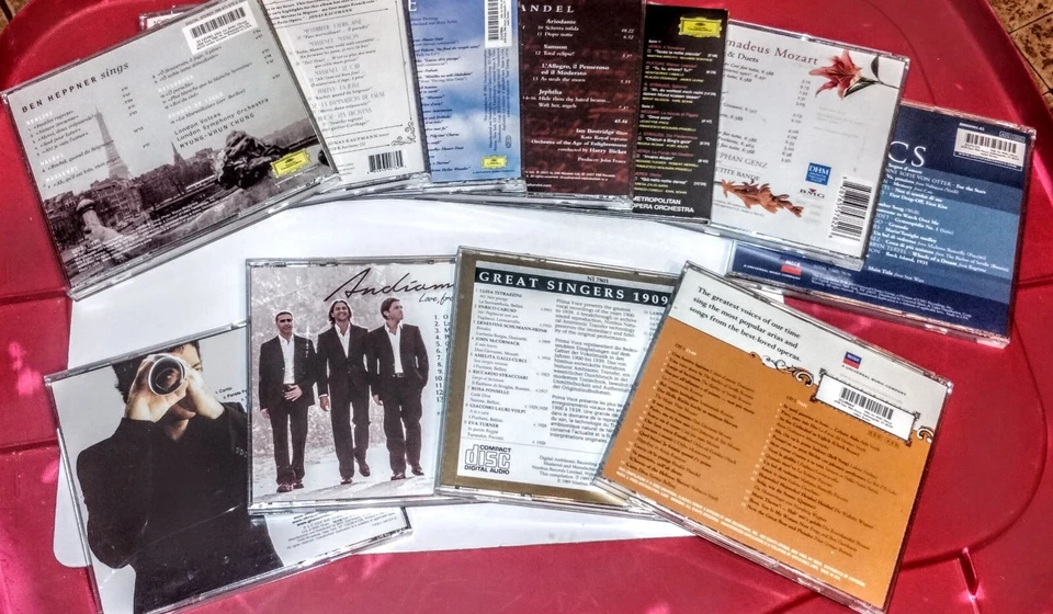 Opera Classical Music Box Set CD Bulk Lot Of 10 Foto 2 de 4