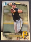 2025 Bowman Draft Chrome Konnor Griffin Prospect Card. Card #BDC-102 in the set.