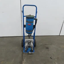 Versamatic E1AA2R229A 1" Air Operated Diaphragm Pump Oil Filter Cart Oil Recycle