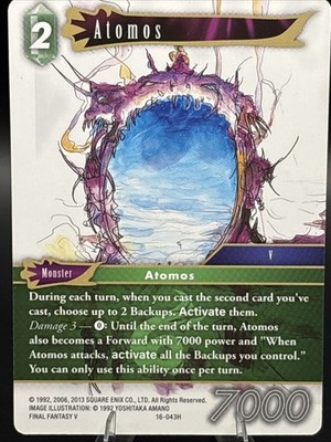 Final Fantasy TCG - Atomos  - 16-043H - Emissaries Of Light