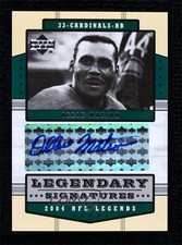 2004 Upper Deck NFL Legends Legendary Signatures Ollie Matson Auto HOF h1f