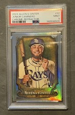 2024 Topps Allen & Ginter - Junior Caminero TB - Chrome Refractor RC - PSA 9