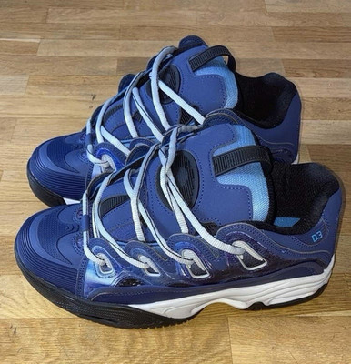 Osiris Herren Sneaker Low Top gepolstert Skate Blau/Schwarz/Weiß EU 43