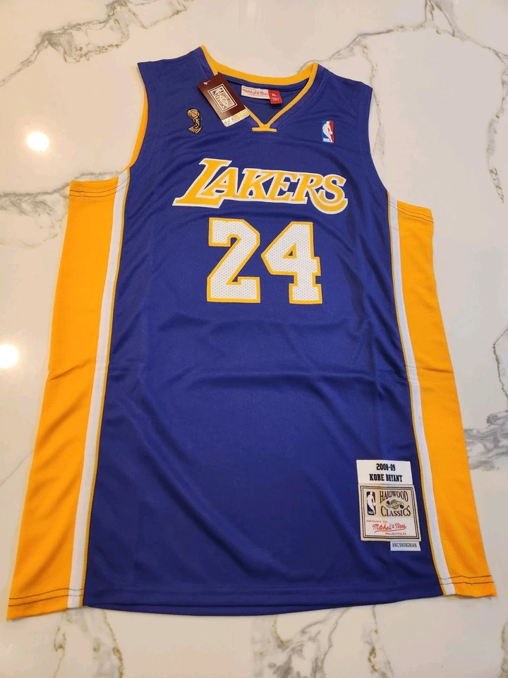 Mitchell & Ness 🔥 Kobe Bryant 🔥 #24 Lakers NBA Finals 2008-09 Jersey Men's XL - Image 3 of 4