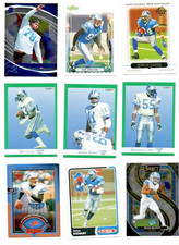 Detroit Lions Football Card Lot (36) - (3) Barry Sanders HOF, Amon-Ra St. Brown,