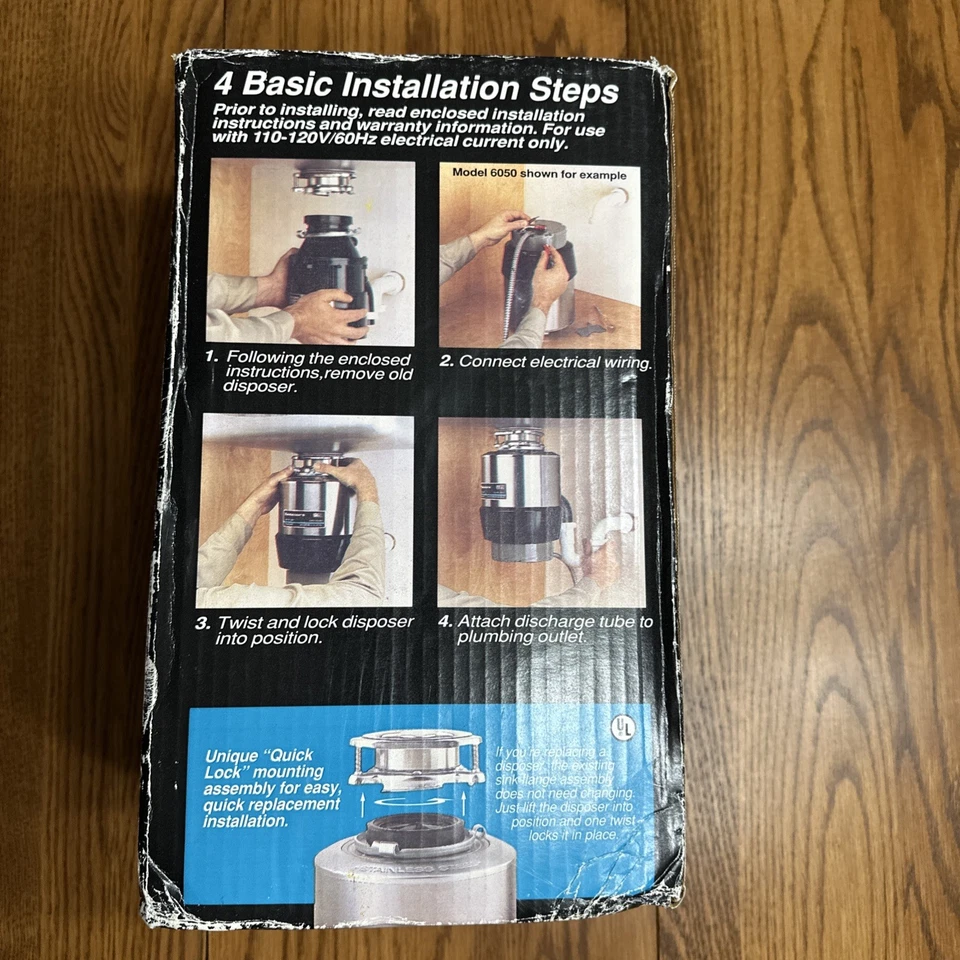 NEW Vintage 1996 Kenmore Food Waste Disposer 60509 3/4 HP Discontinued Sears OEM - Image 3 of 4