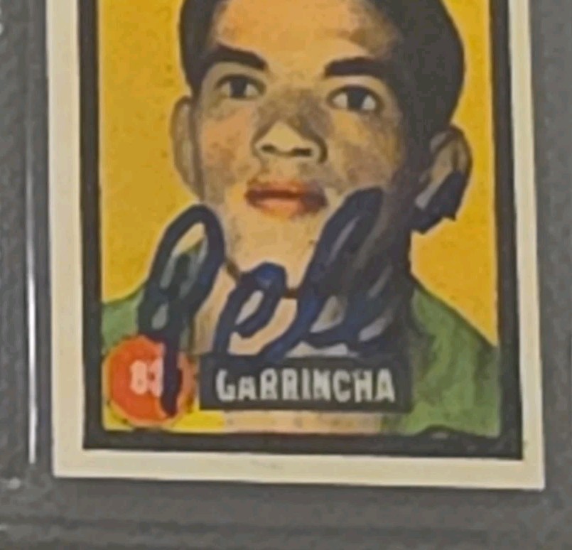 Pele 1958 Owned Garrincha Titulare LTDA  Signed PSA 6 DNA Gem 10 Autographed ⚽️  view 5