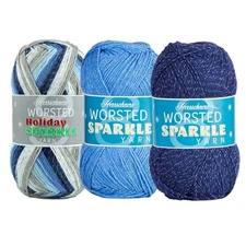 Worsted 8 Holiday Sparkle Yarn Pack