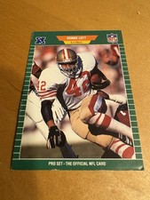 1989 Pro Set Football 49ers HOF Ronnie Lott Card #379