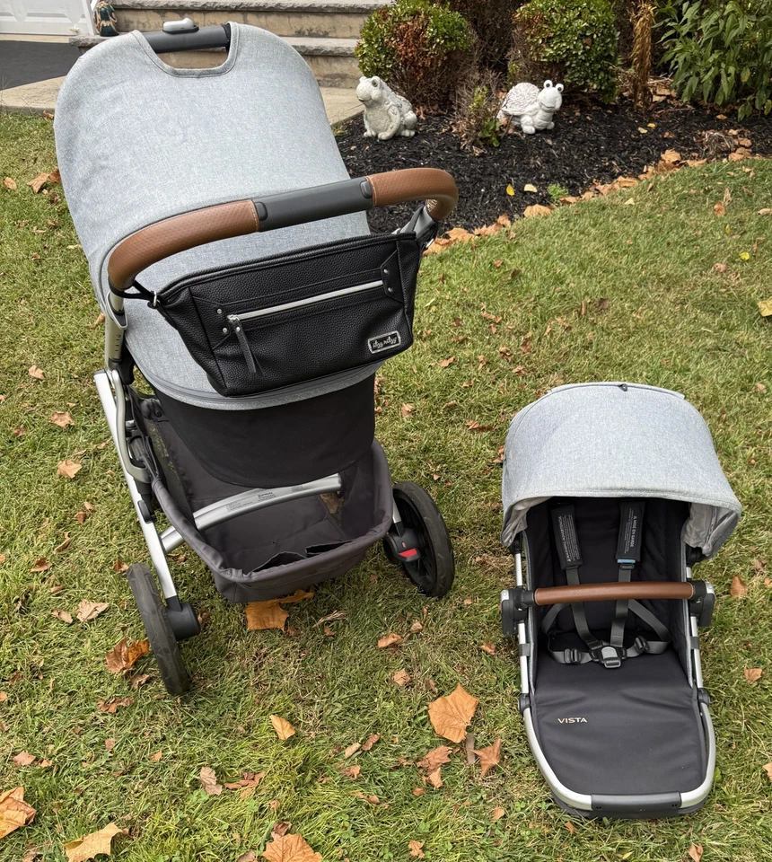 UPPAbaby VISTA Stroller Folding stroller With Bassinet (2019) - Image 4 of 4