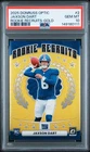 2025 Panini Optic Jaxson Dart Rookie Recruits Gold Prizm /10 PSA 10 #2 POP 1 SSP
