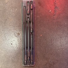 Snapon 6pc 14 Drive Wobble Plus Extension Set Snapon 6pc 14 Drive Wobble Plus Extension Set