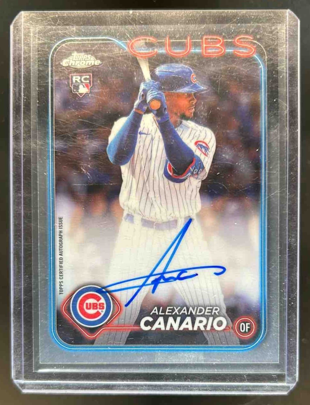 2024 Topps Chrome Alexander Canario Rookie Auto Rookie #RA-AC Cubs