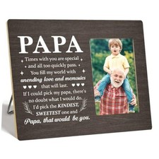 Grandpa Picture Frame,Gifts for Grandpa from Grandkids,Christmas Grandpa 3