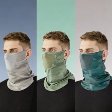 Summer Outdoor Cycling Ice Silk Full Face Mask Sports Sunscreen Breathable Masks