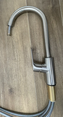 Hansgrohe 04920800 Single Hole Pull Down Faucet - Stainless Steel Optic - *READ*
