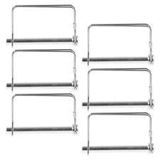  6 Pcs Towing Accessories for Trucks Square Pin Trailer Hitch Hardware Pins Lock