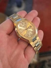 Vintage Men's Seiko DX Watch Wristwatch Automatic Day Date 17 Jewels 6106-865F
