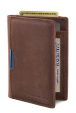 - Wallets for Men Slim Mens leather RFID Blocking Minimalist Card Front Pocke...