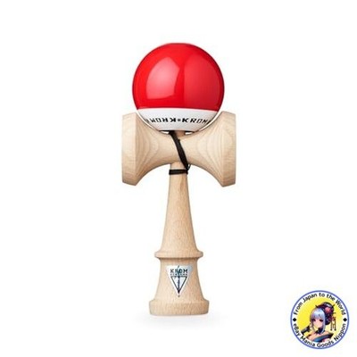KROM POP Kendama LOL Sticky Clear Red Performance Toy