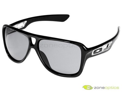 Oakley Dispatch II Sunglasses OO9150-32 Polished Black/Clear Ins