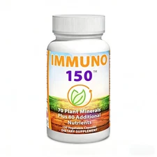 Immuno 150 - 70 Plant Minerals,13 Vitamins,68 Nutrients,Exp 06/2027Free Shipping