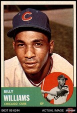 1963 Topps #353 Billy Williams Cubs HOF 7 - NM