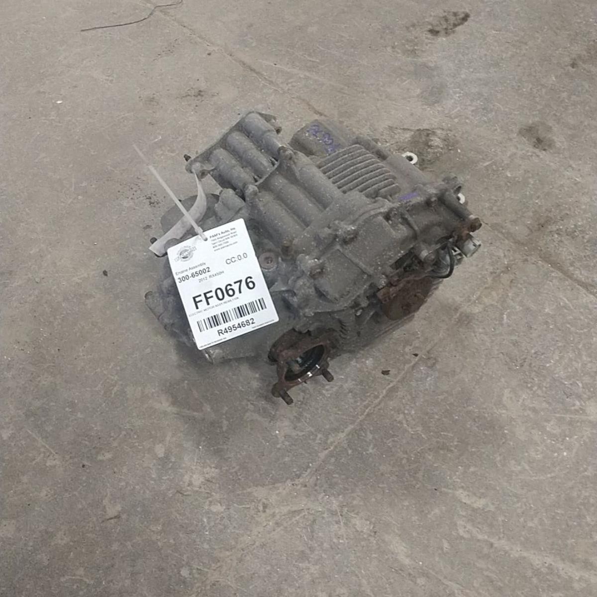 Engine / Motor For Lexus RX450H Electric Motor Assy Rear 110K