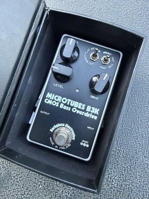 Darkglass Microtubes B3K Analog Bass Guitar Overdrive Pedal with Box and Manual