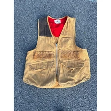 Vintage Black Sheep Brand Hunting Vest Canvas Game Pocket L Buddy Schoellkopf