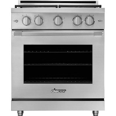 Dacor Heritage HGR30PSNG 30 Inch Freestanding Professional Gas Range