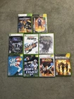 Xbox 360 + Original XBOX Video Game Lot Lego Star Wars NBA Cat In Hat Madden
