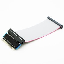 2 PCS 10cm IDE 44Pin Male To Female Adapter Card Extension Cable Laptop HDD