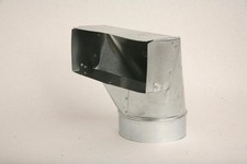 Gray Metal 10X6X6-113R 10" X 6" X 6" Boot 90 Degree Gray Metal