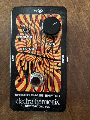 Used Electro-Harmonix EHX Small Stone Analog Phase Shifter Effects Pedal