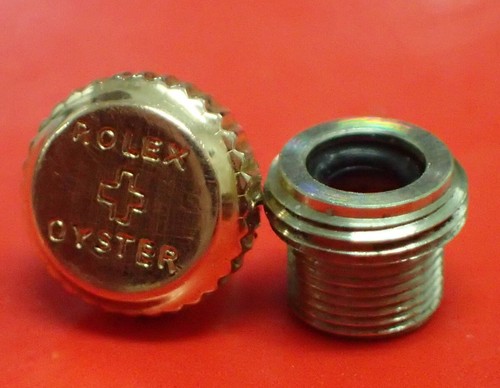 ROLEX Oyster tubo corona oro rosa 5,4 mm Bubbleback Oyster Royal 1 NB - Foto 2 di 7