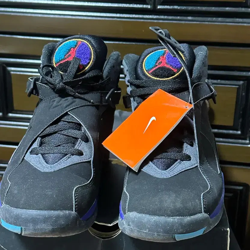 Jordan 8 Aqua Size 250 - Worn Once, Pre-Owned thumbnail 5