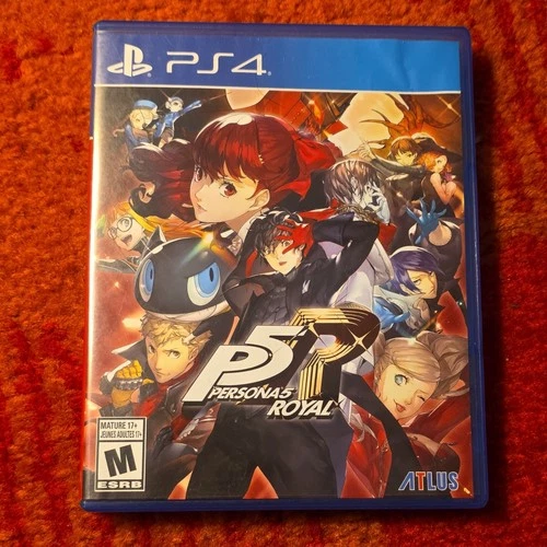 Persona 5 Royal Sony PlayStation 4 ATLUS Role Playing Action Adventure M Rated