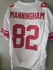 Mario Manningham Signed #82 New York Giants Football Jersey Beckett COA Auto