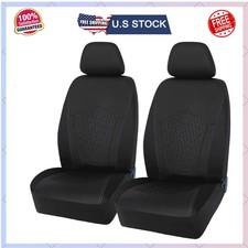 Auto Drive Low Back Gel Cooling Car Seat Cover Set Black Universal Fit 2010SC12