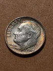 1964 ROOSEVELT DIME TONING