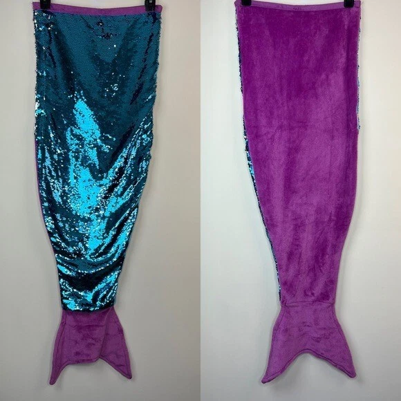 Collective Goods Sequin Mermaid Tail Blanket