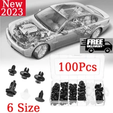 Accessories Clip Trim Car Push Pin Rivet Bumper Door Panel Retainer Fastener ++